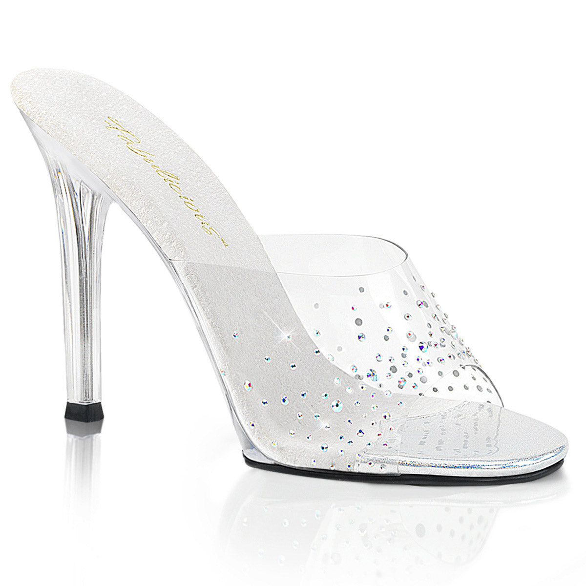 Pleaser Fabulicious 4" Heel Slide Adult Women Shoes Sandals Gala/01