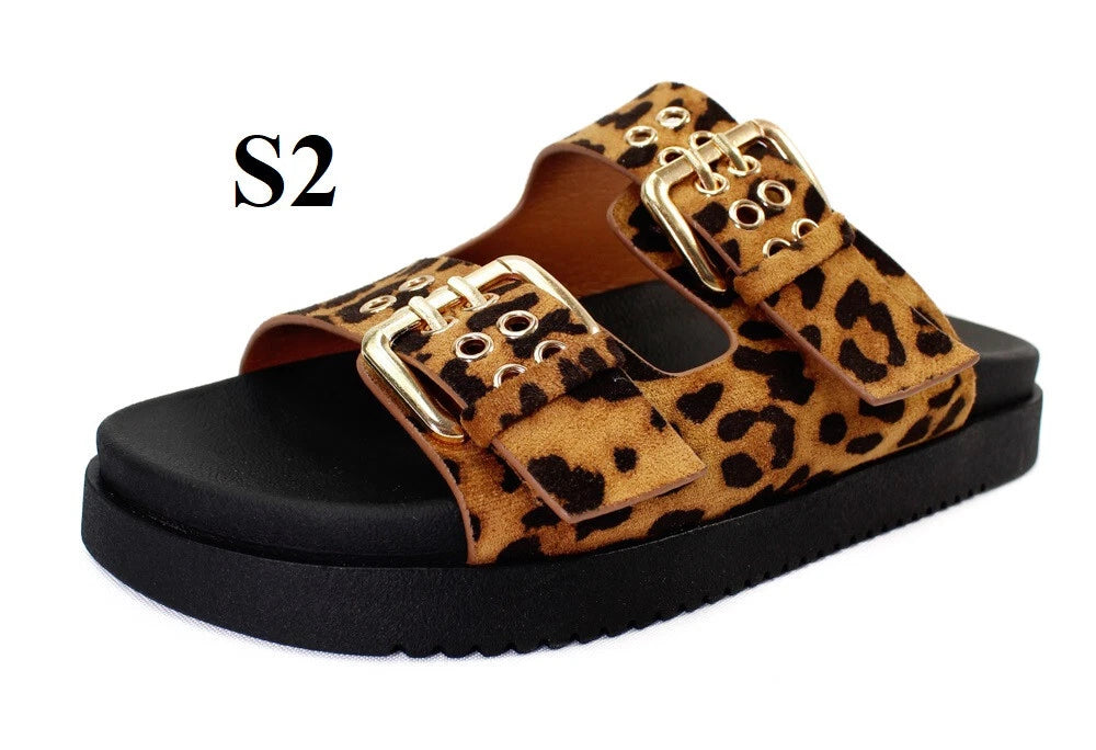 KARAUSA Fashion Bling Rhinestone  2 Buckles Sandal Slides, 2x$30, KARAUSA store