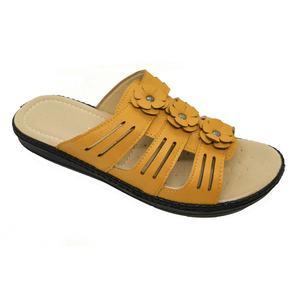 New Women Sandals Shoes Gladiator Slip On Fashion Slide Shoes Size 5 - 10