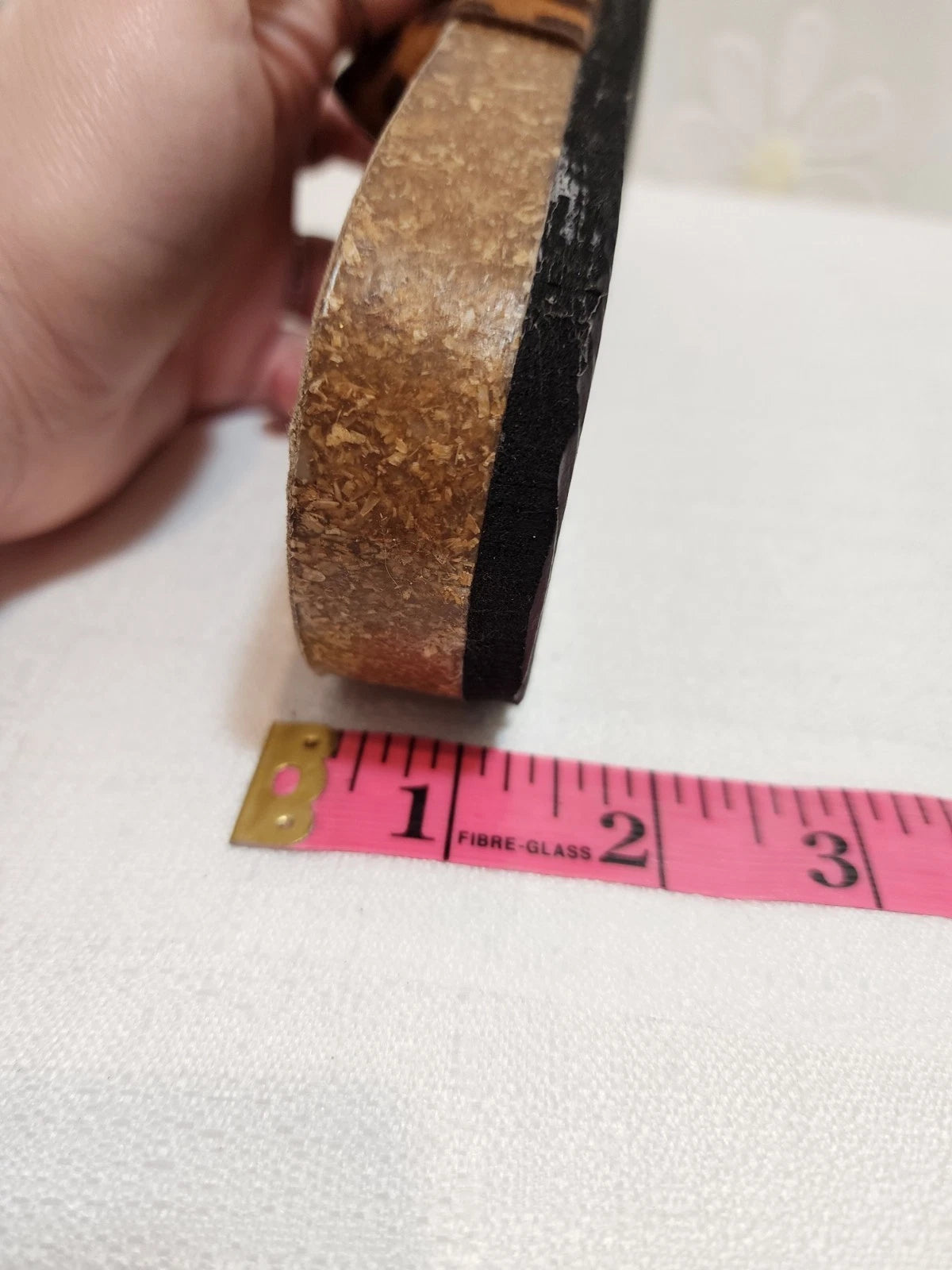 Women Size 9 Brown Sandals Bowknot Cork Leopard Cheetah Spring Summer Fashion