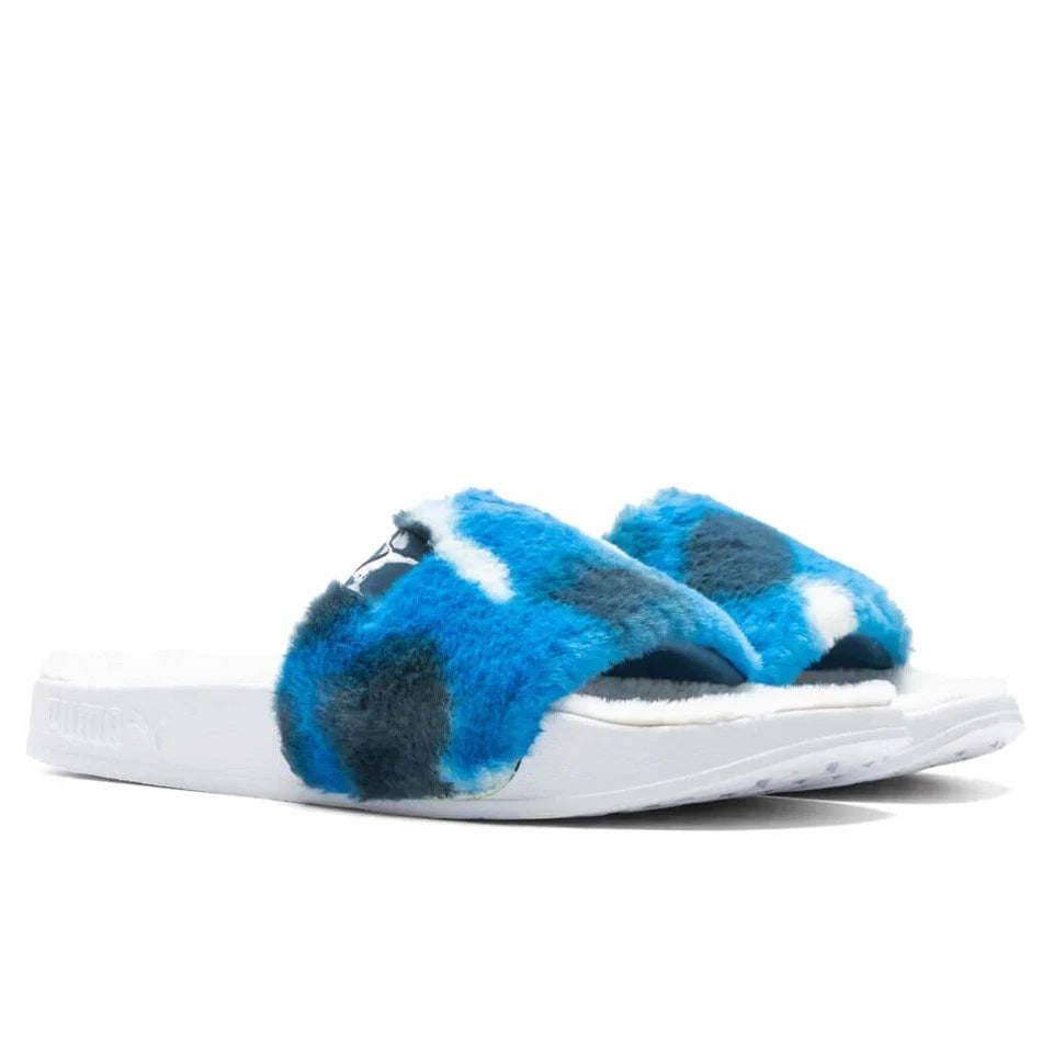 Puma Leadcat 2.0 Ylm Fluff Tie Dye Slide Womens Style : 385362