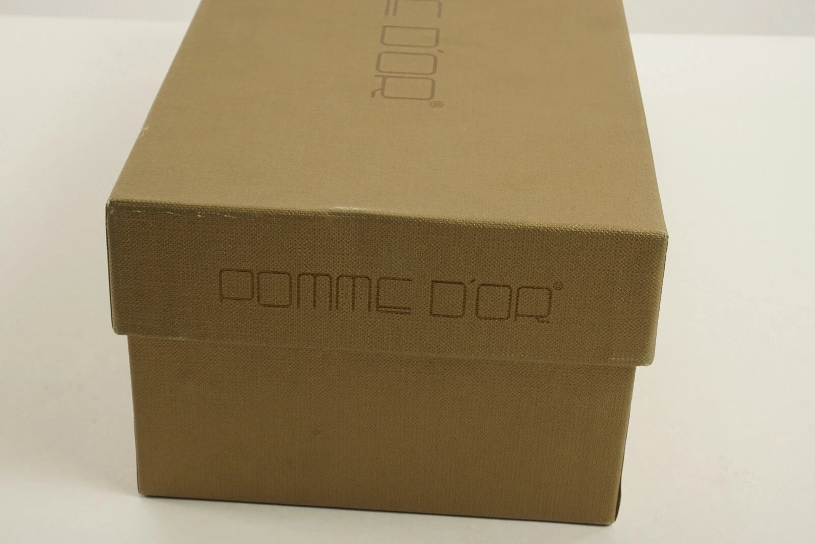 New 270$ Pomme D'or Size 38 Antique Rose Italian Leather Point Toe Slide Sandals