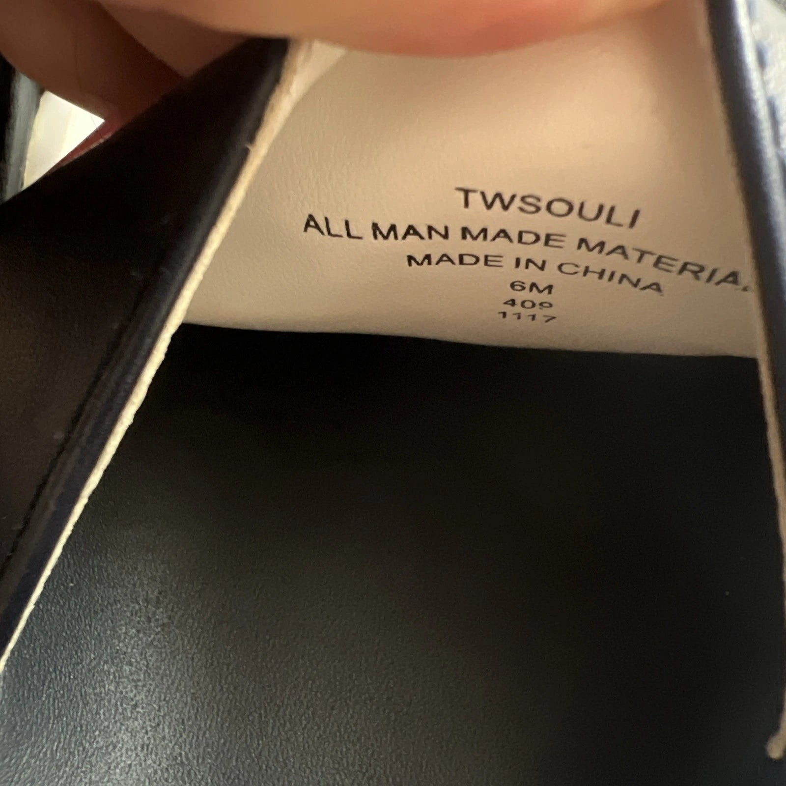 Tommy Hilfiger Blue & Red Souli Style Slide Sandals Women's Size 6M