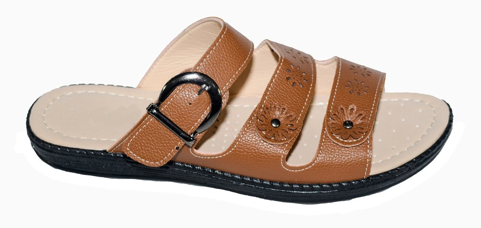 New Women Sandals Shoes Gladiator Slip On Fashion Slide Shoes Size 5 - 10