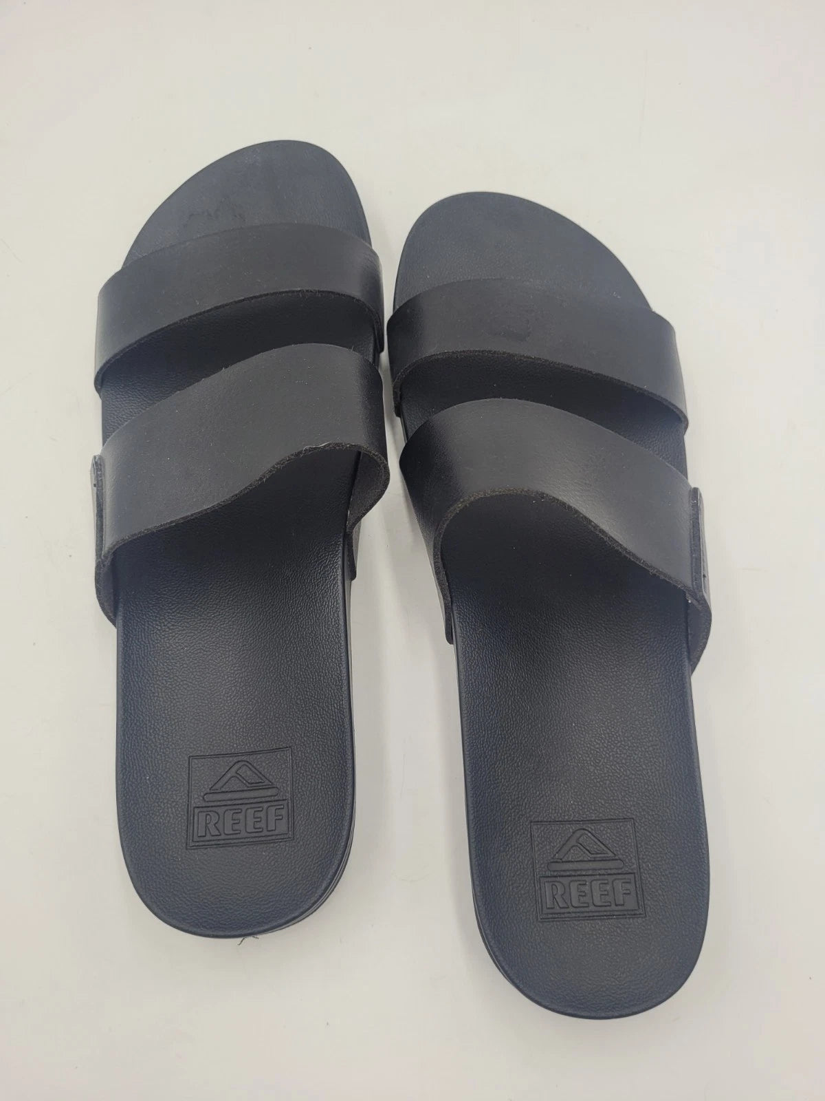 Reef Women's Cushion Vista Fashion Slide Sandal, Thick Strap Size 10