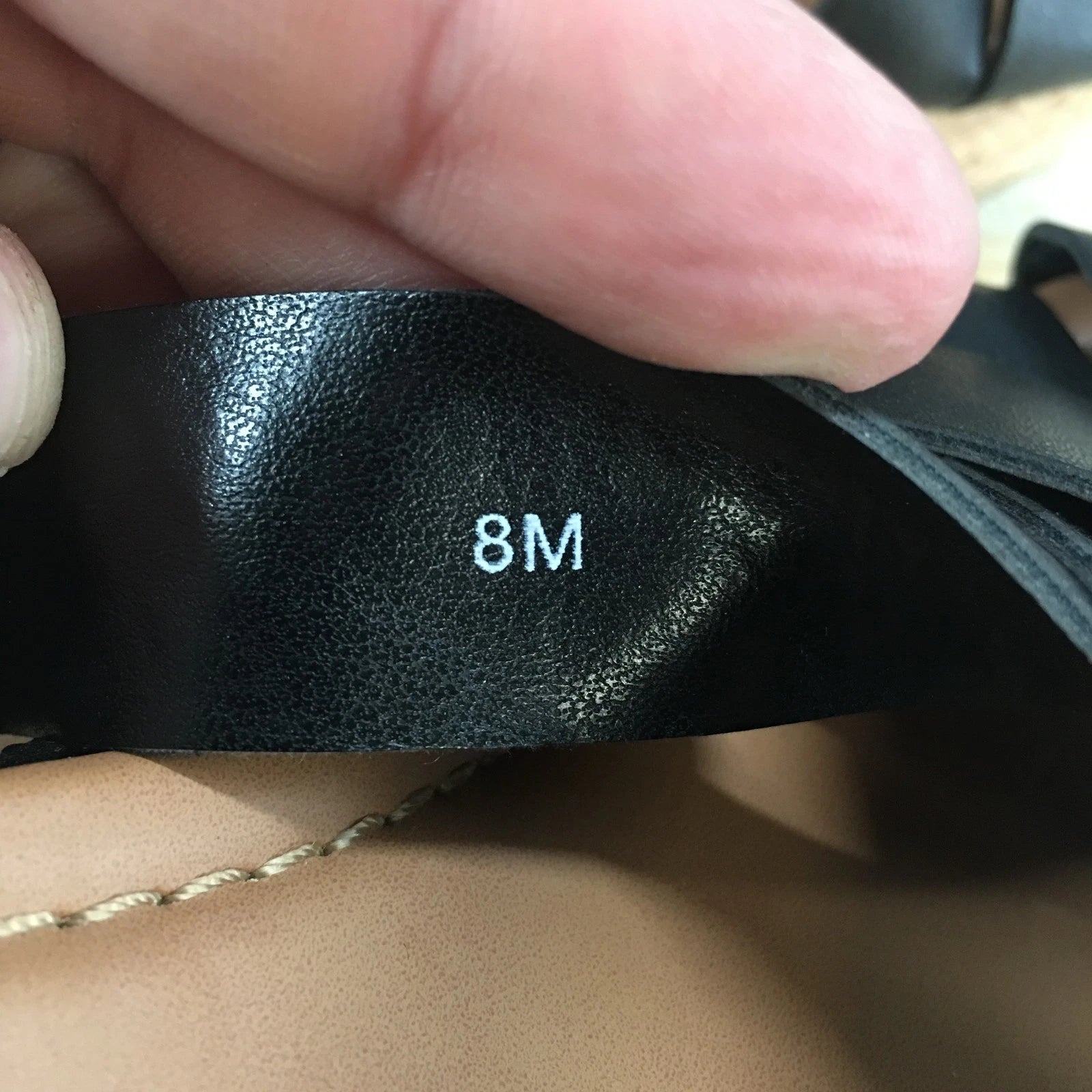 Style & Co. Sandals Womens 8 M Violette Wedge Slides Black Faux Leather Cork NEW