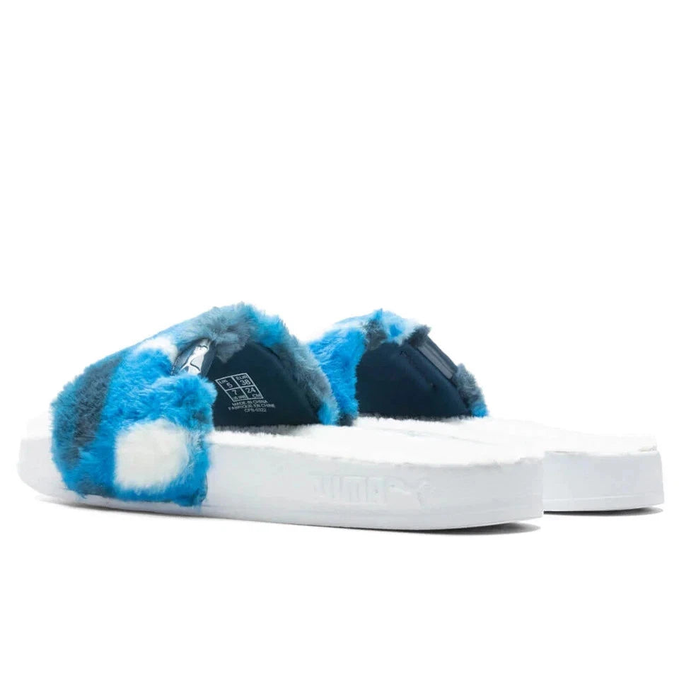 Puma Leadcat 2.0 Ylm Fluff Tie Dye Slide Womens Style : 385362