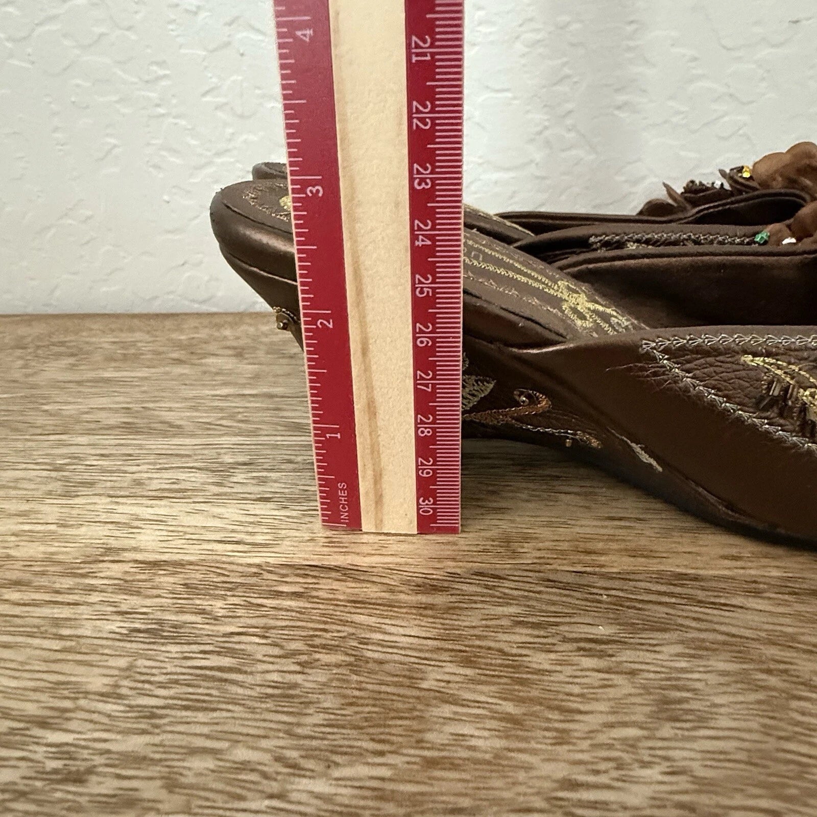 John Fashion Sequin Slide Dress Shoes Size 8