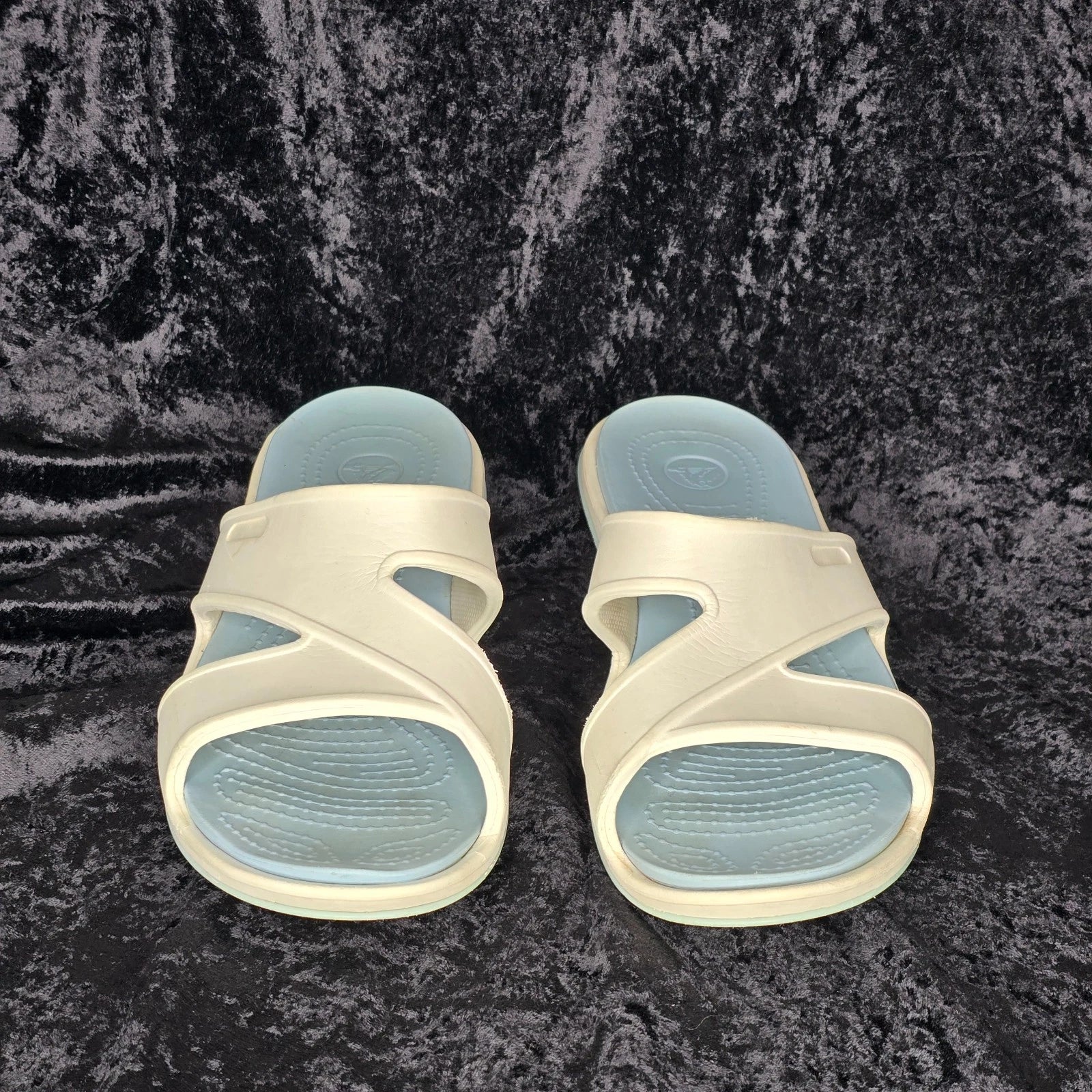 Crocs 10 Can't Find Exact Style -Wider Strap -Slip On Sandal Beach Ocean Coastal
