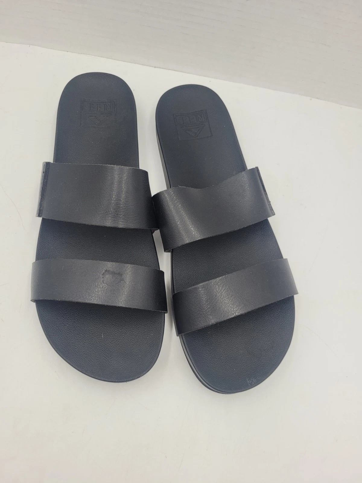 Reef Women's Cushion Vista Fashion Slide Sandal, Thick Strap Size 10