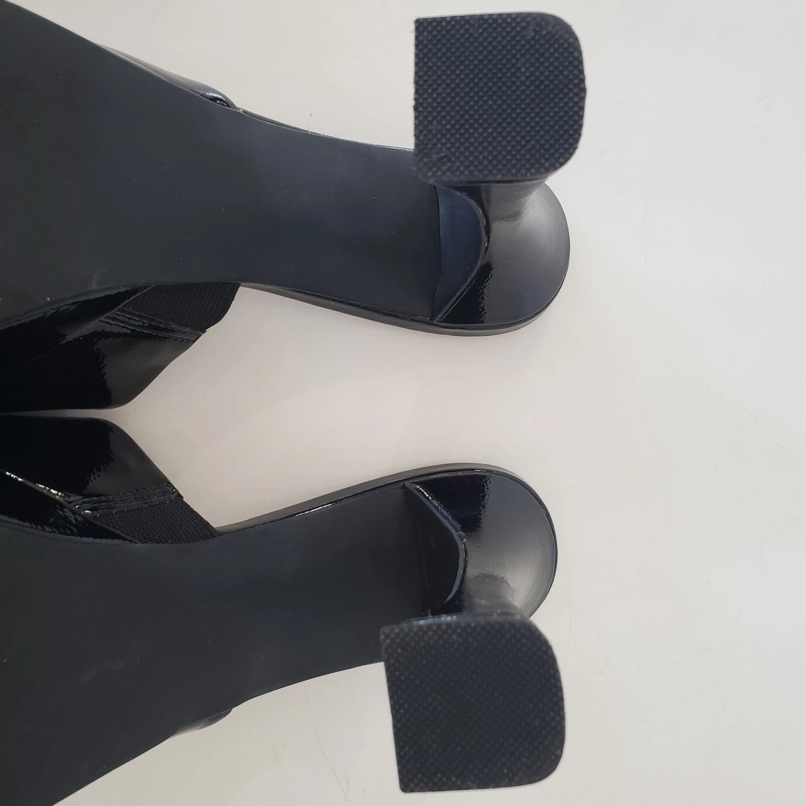 WILD PAIR 8.5 Rajaah 1" Platform 4 4/8" Flared Heel Slide Sandals Open Toe Sexy