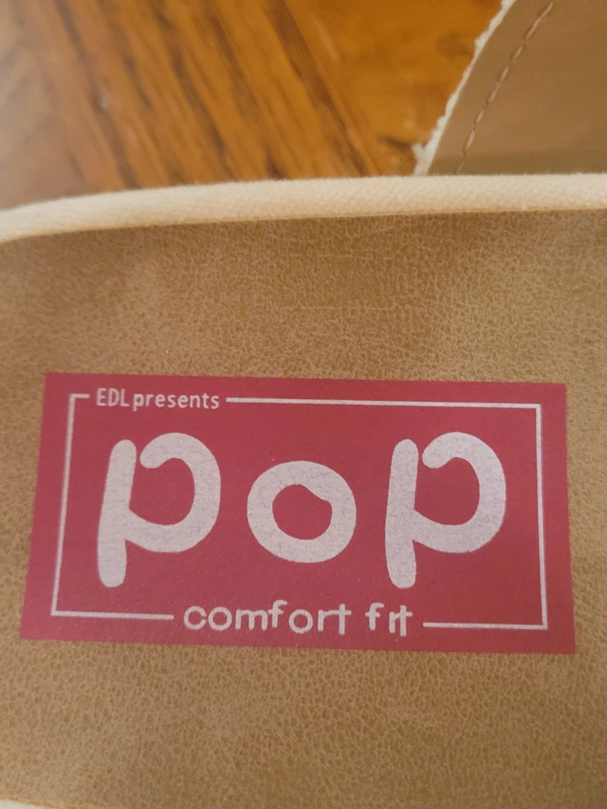 Ivory Macrame Style Slide Sandals By POP Sz 8.5. Exceptionally Clean!!