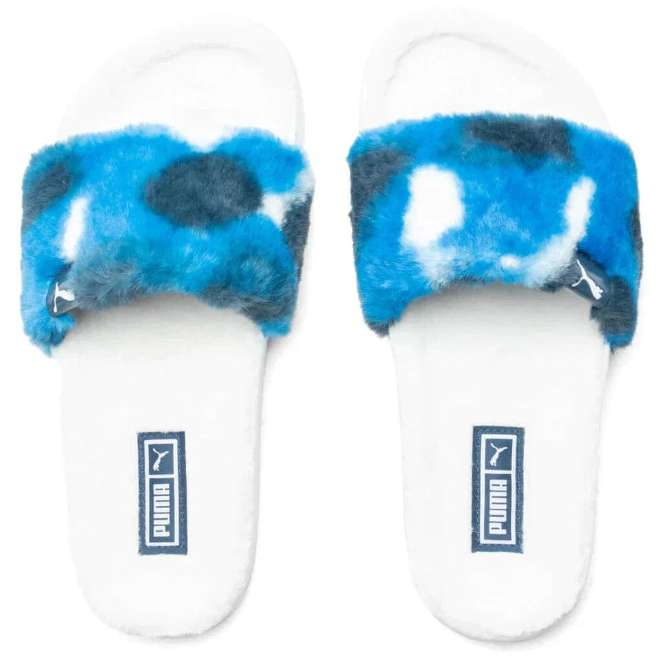 Puma Leadcat 2.0 Ylm Fluff Tie Dye Slide Womens Style : 385362