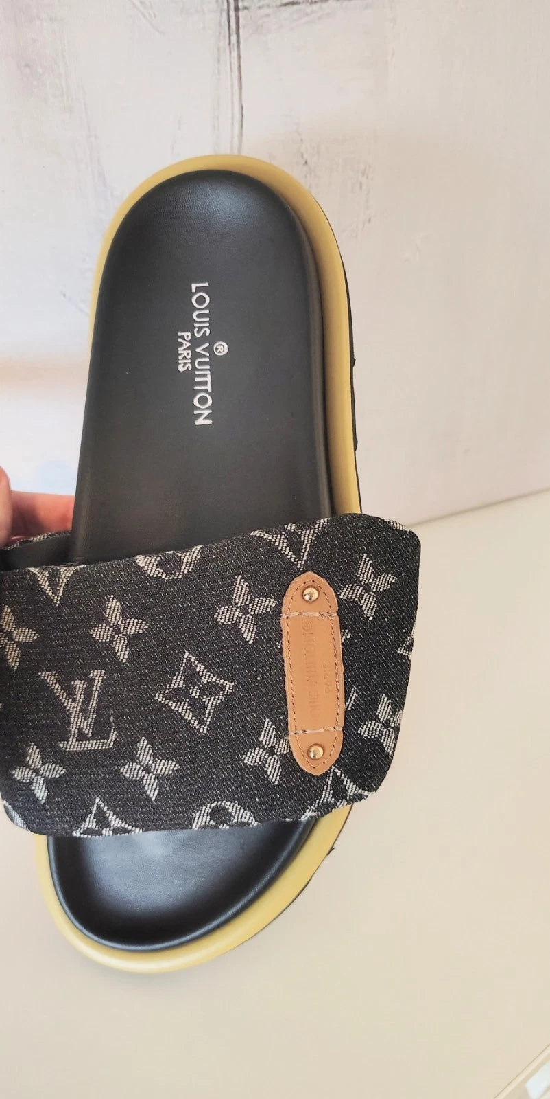 LOUIS VUITTON Slippers Mules Size 9(US) Women's Pre-owned