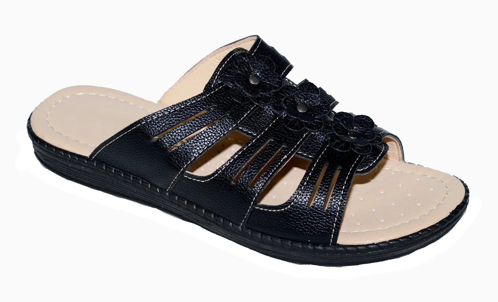 New Women Sandals Shoes Gladiator Slip On Fashion Slide Shoes Size 5 - 10