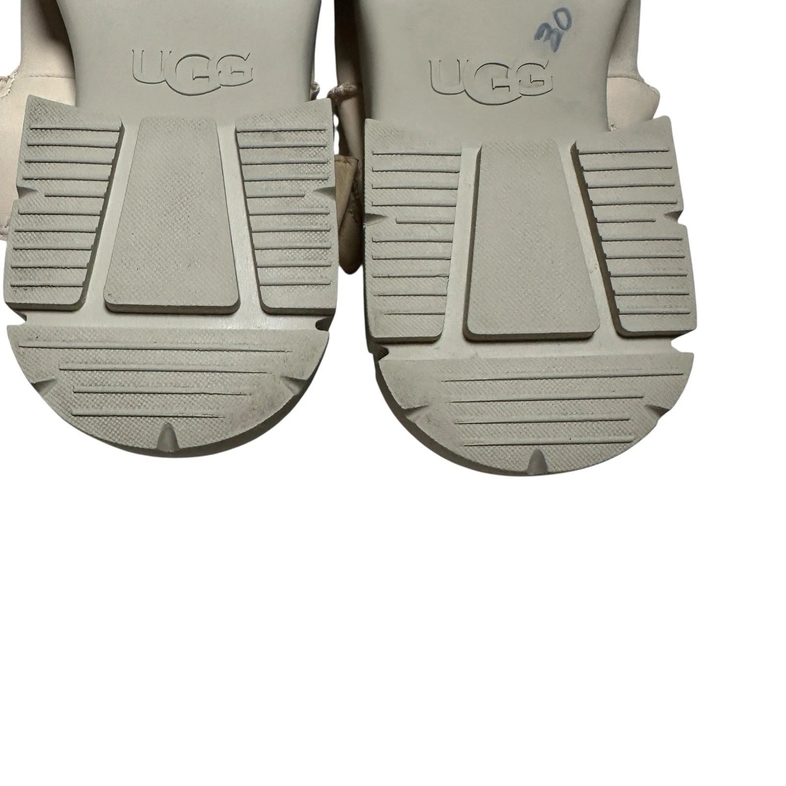 UGG Women’s Ashton Platform Slide Sandals Rose Nude Pink Size 8.5 1136785 Chunky