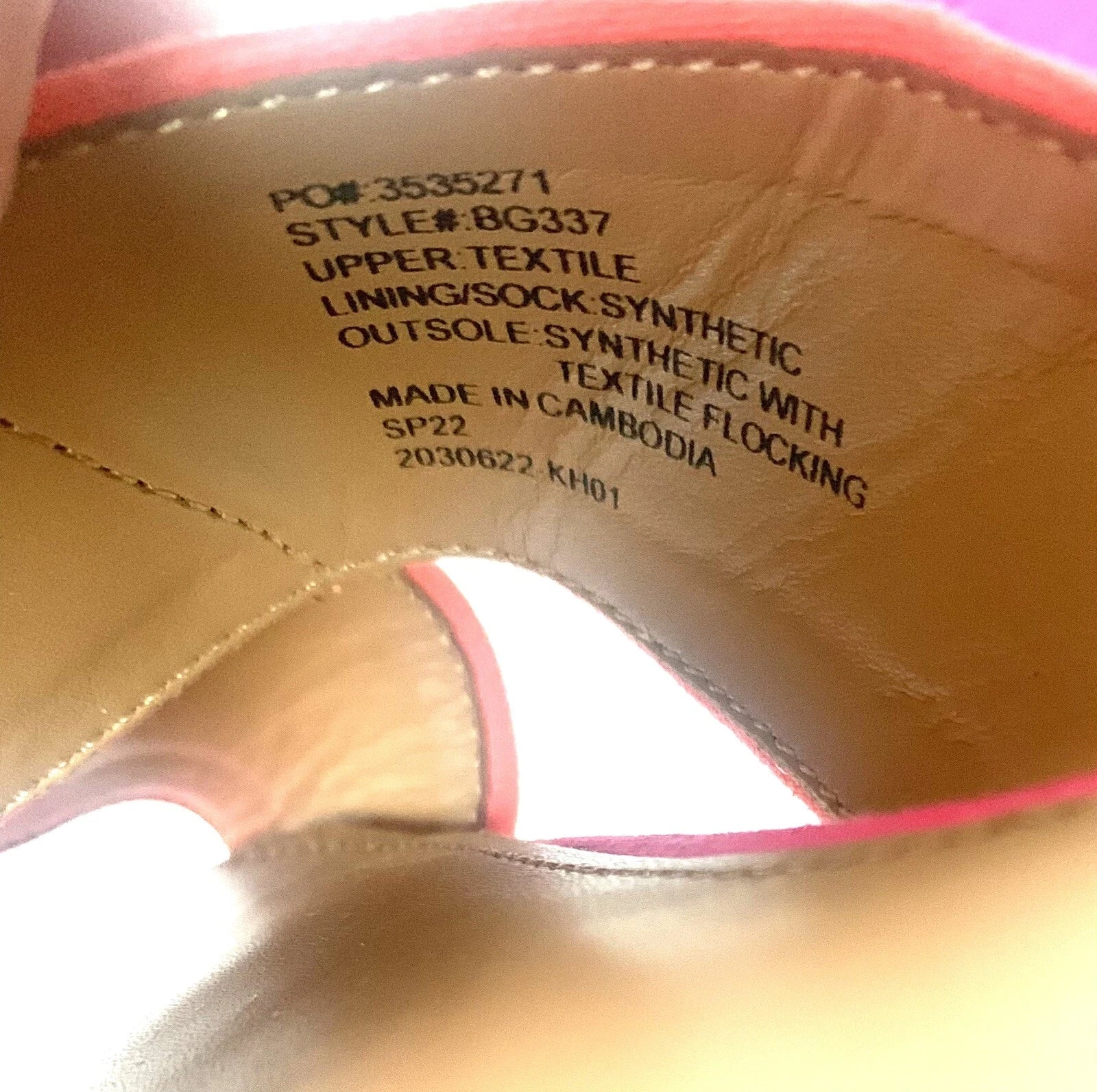 J. Crew Pink Sandals Slip On Slides Flat Criss Cross Faux Suede Women’s Size 9