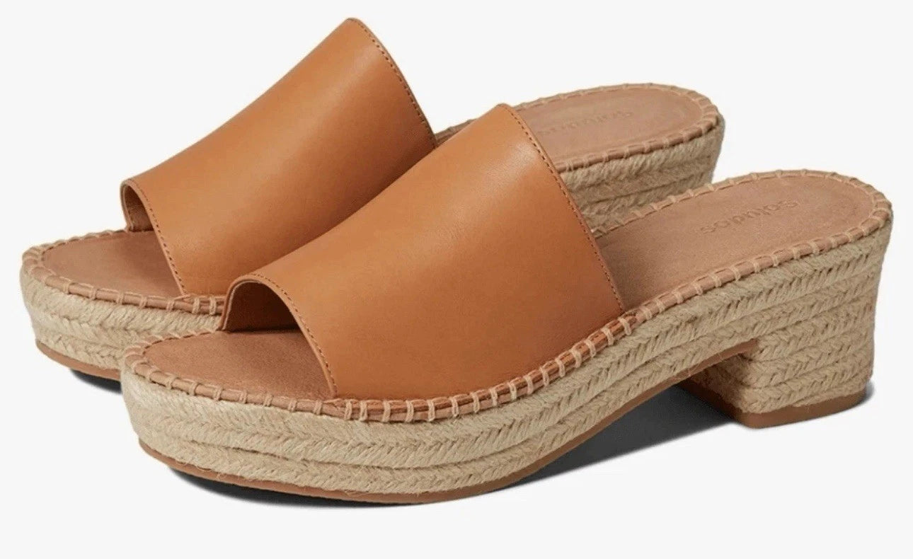 Soludos Laguna Mule Sandals for Women - Leather Upper with Slip-On Style 5