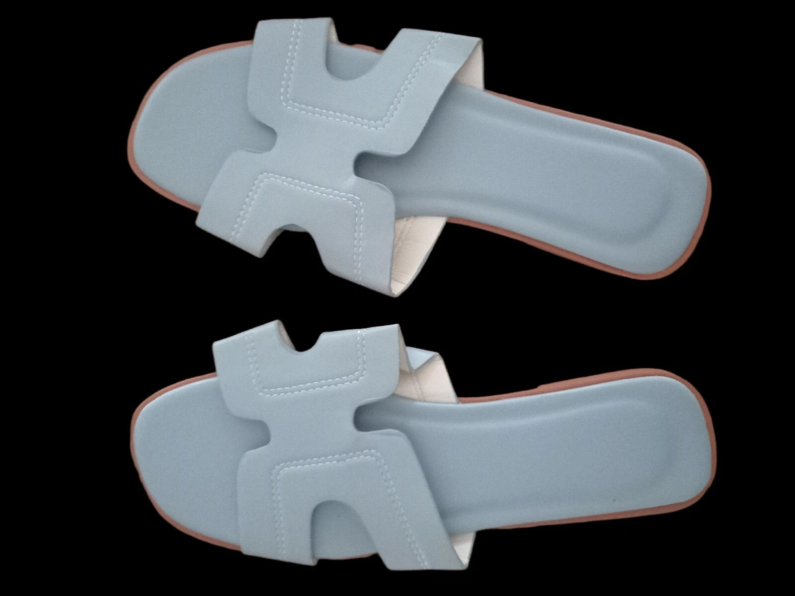 Womens Flat Slide Sandals, Summer Fashion Sandals, Comfy Style | Warm-weather...