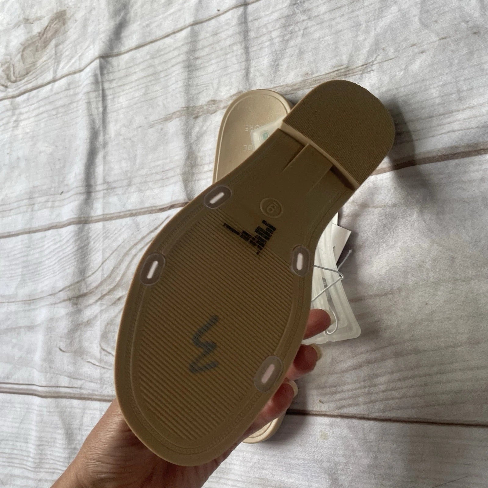 shade and shore 9 H Style Clear Sandals Designer Inspired New