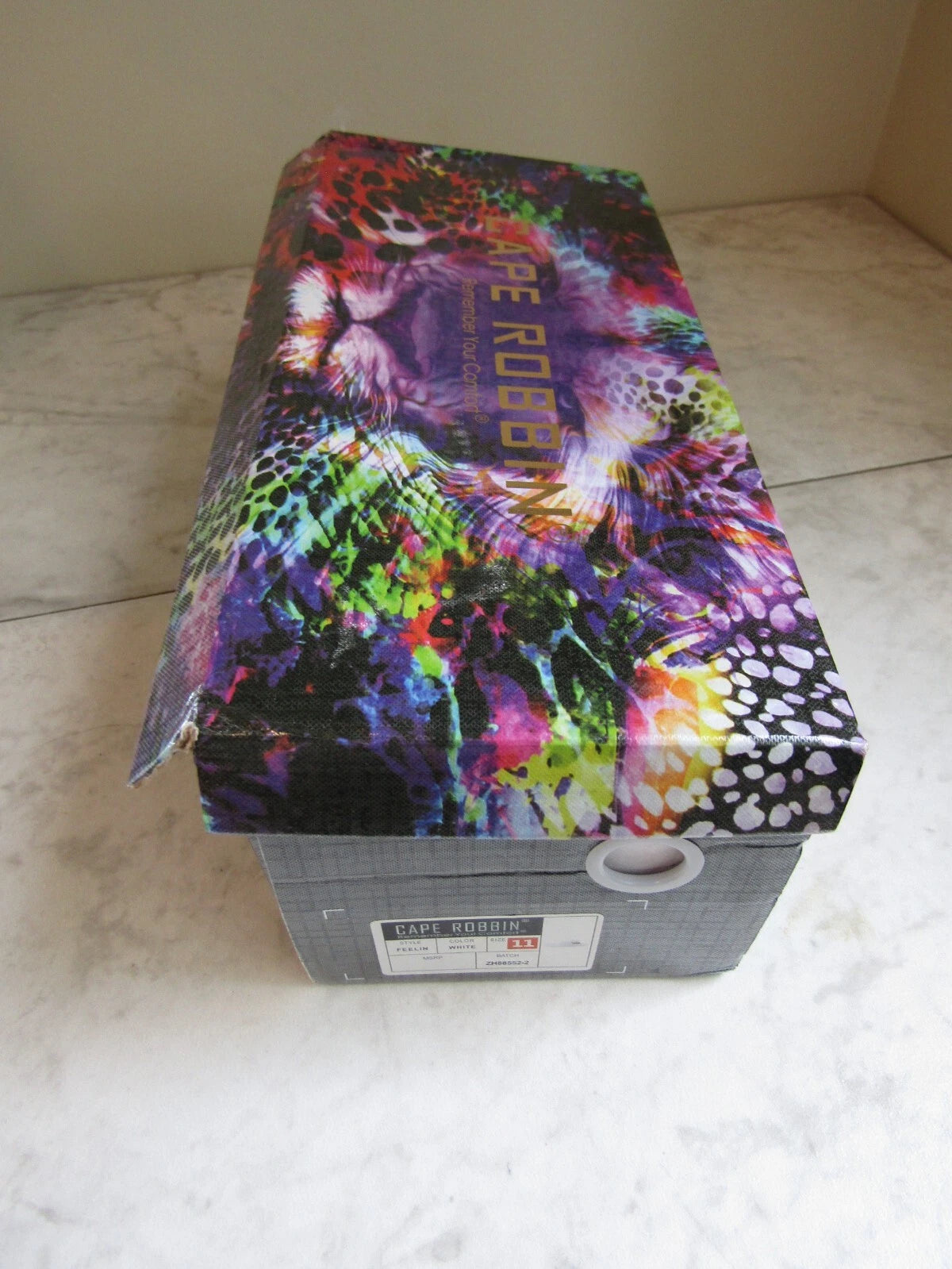 NIB Cape Robbin Feelin White Bow Wide Strap Slides Sandal Shoes Women's Size 11