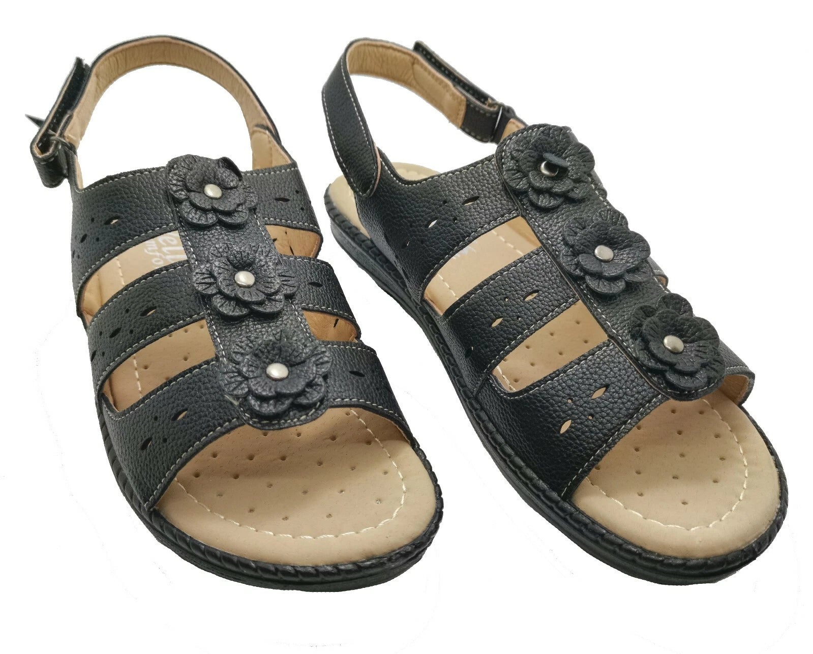 New Women Sandals Shoes Gladiator Slip On Fashion Slide Shoes Size 5 - 10