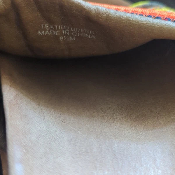 J Slides Multicolor Bohemian Style Comfy Footbed Slide On Platform Sandals