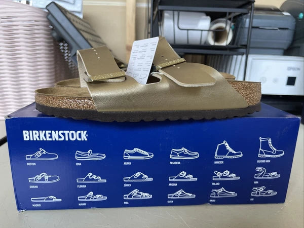 PICK SIZE/COLOR - Birkenstock Arizona BS Metallic Sandal