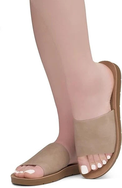 Herstyle Women’s Flat Sandals 2025 – Dressy Fashion Slides with Cushioned Size 9