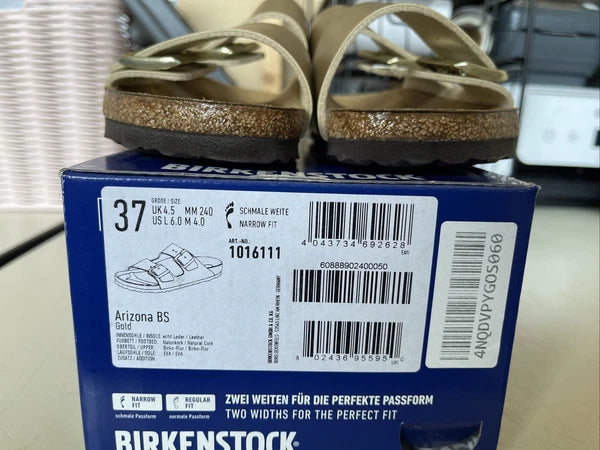 PICK SIZE/COLOR - Birkenstock Arizona BS Metallic Sandal