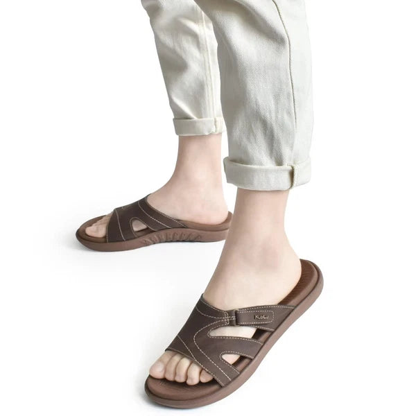 KuaiLu Womens Fashion Orthotic Slides Ladies Lightweight Athletic Yoga Mat Wa...