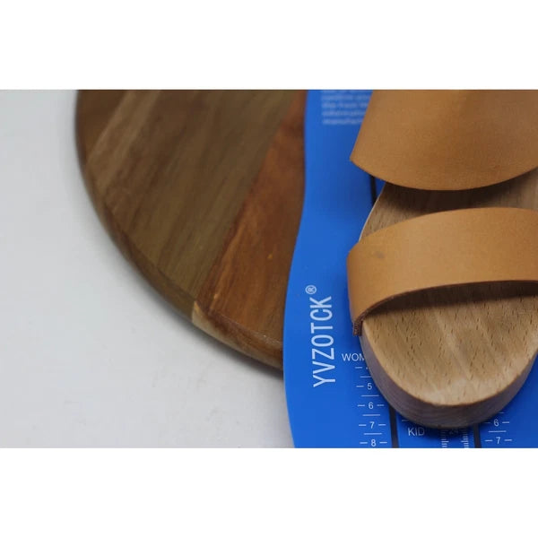 Madewell Clara Leather Clogs Platform Slide Sandals Minimalist Style Size 7