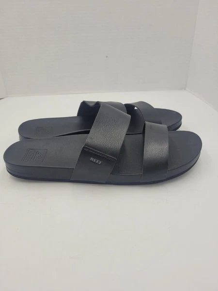 Reef Women's Cushion Vista Fashion Slide Sandal, Thick Strap Size 10