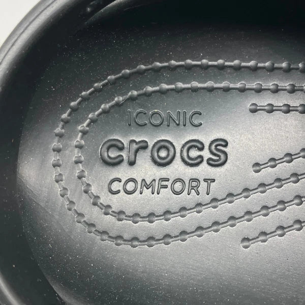 New CROCS Siren Clog Womens 9 Black Heel Platform High Iconic Comfort Style