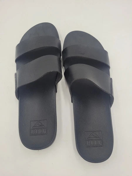 Reef Women's Cushion Vista Fashion Slide Sandal, Thick Strap Size 10