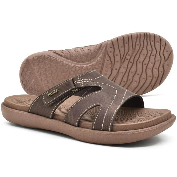 KuaiLu Womens Fashion Orthotic Slides Ladies Lightweight Athletic Yoga Mat Wa...