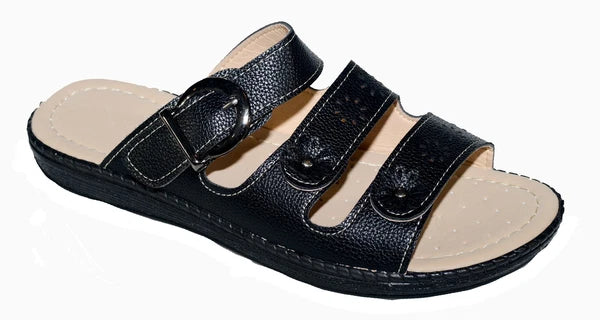 New Women Sandals Shoes Gladiator Slip On Fashion Slide Shoes Size 5 - 10