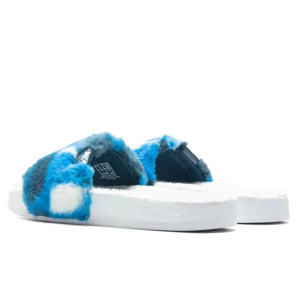 Puma Leadcat 2.0 Ylm Fluff Tie Dye Slide Womens Style : 385362