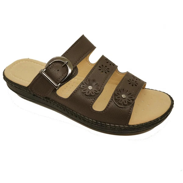 New Women Sandals Shoes Gladiator Slip On Fashion Slide Shoes Size 5 - 10