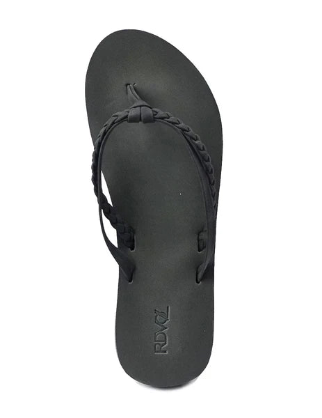 New Womens Double-Strap Braided Beach Sandal UltraSoft Glitter Fashion Flip Flop