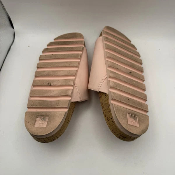 Kate Spade Becca Sandals Size 10 B Pink Women's Style KC411 DOUBLE STRAP