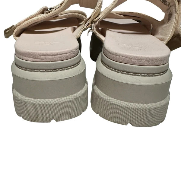 UGG Women’s Ashton Platform Slide Sandals Rose Nude Pink Size 8.5 1136785 Chunky