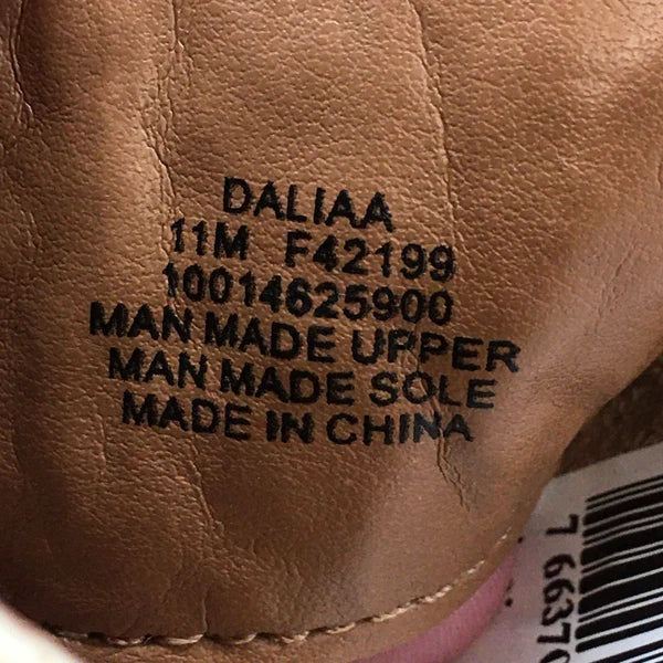 Style & Co. Sandals Womens 11 M Daliaa Wedge Slides Beige Faux Leather Cork NEW