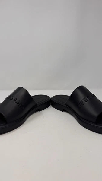 Salvatore Ferragamo Women’s Jelly Black Slide Sanal Size 9