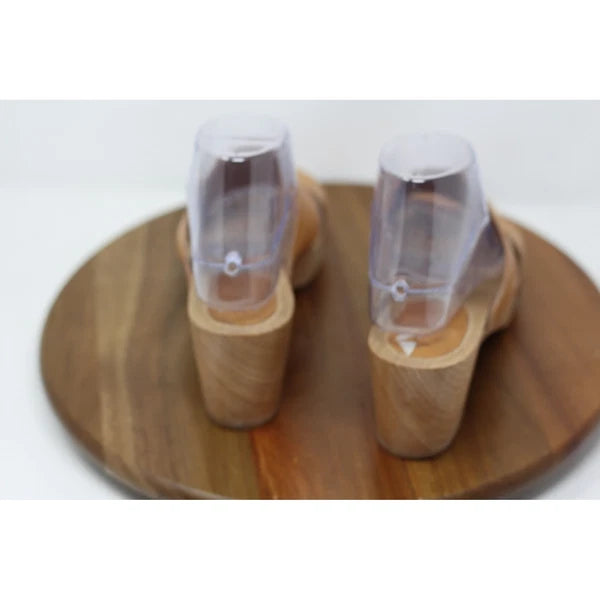 Madewell Clara Leather Clogs Platform Slide Sandals Minimalist Style Size 7