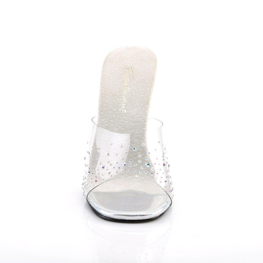 Pleaser Fabulicious 4" Heel Slide Adult Women Shoes Sandals Gala/01