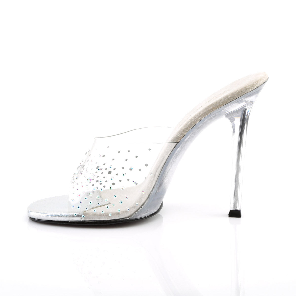 Pleaser Fabulicious 4" Heel Slide Adult Women Shoes Sandals Gala/01