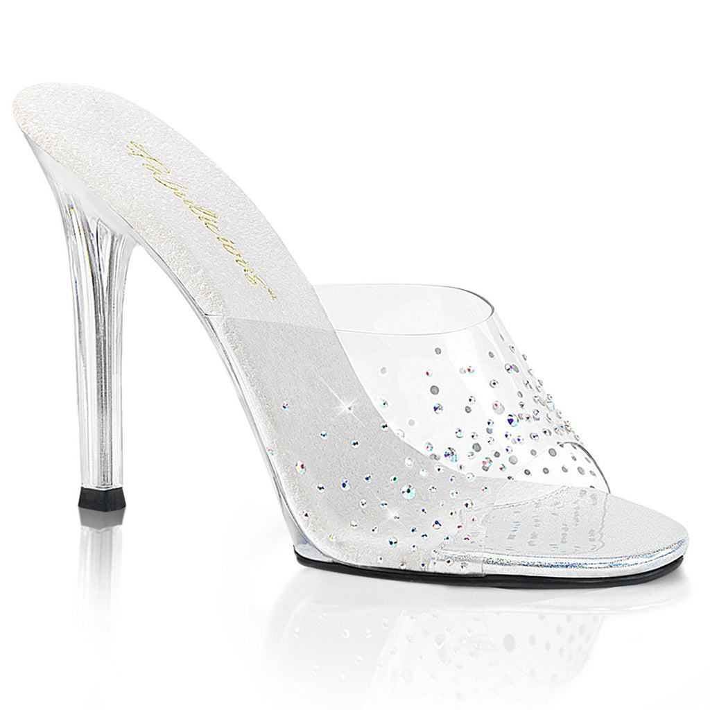 Pleaser Fabulicious 4" Heel Slide Adult Women Shoes Sandals Gala/01