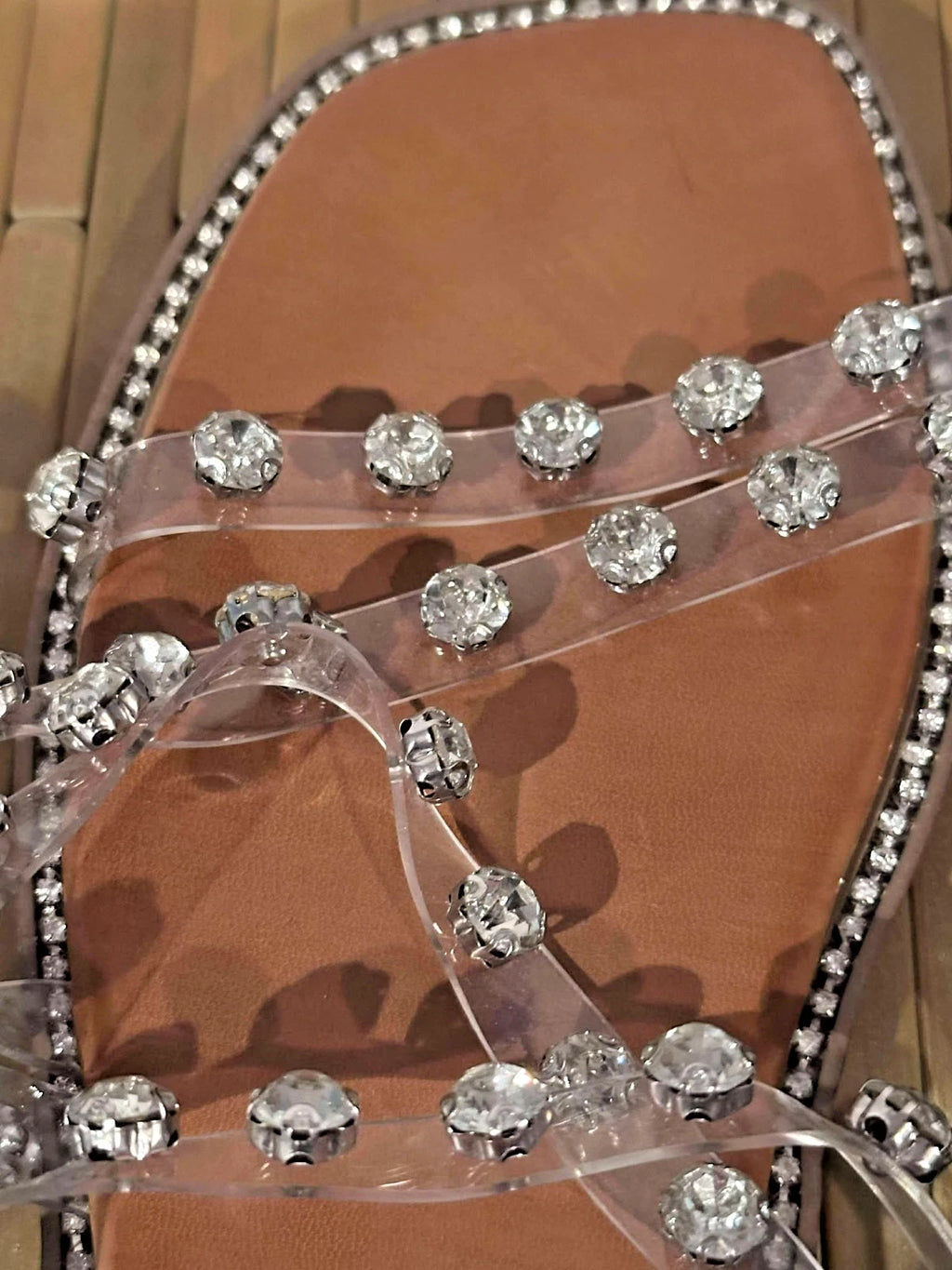 Zigi Soho Briella Rhinestone Slide Sandals Women’s Size 6 – Fashion Glam Shoes