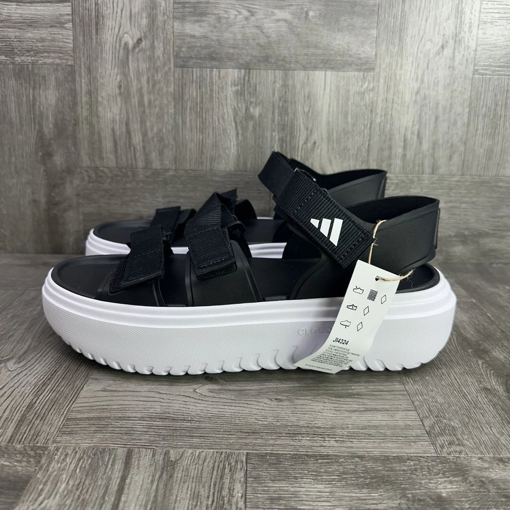 Adidas Women's size 10 Slyn Black Platform Sandals